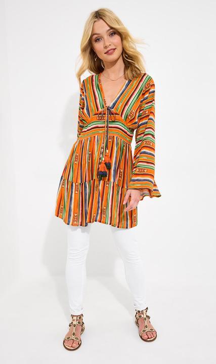 Actual product image Joe Browns Bold Striped Slim-Fit Tunic
