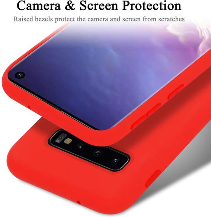 Image du produit Cadorabo TPU Liquid Silicone Case Cover (Samsung Galaxy S10)