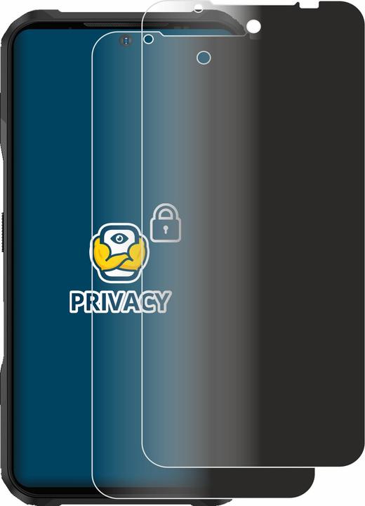Actual product image BROTECT Anti-spy privacy film Blue light protection film (2 Piece, Vivo V20 Pro)