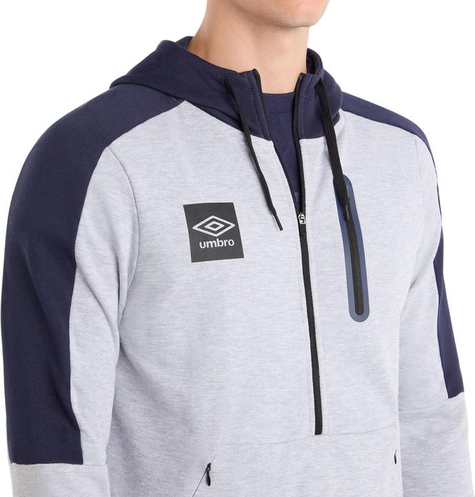 Immagine prodotto Umbro Terrace Felpa con Cappuccio Mezza Cerniera Uomo (L)