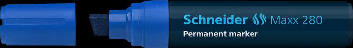 Produktbild Schneider Permanentmarker Maxx 280 4-12mm blau (Dunkelblau, 12 mm, 1 x)