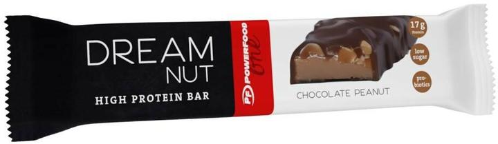 Actual product image PowerFood One Dream Nut High Protein Bar (Peanut chocolate, 12 pcs., 720 g)