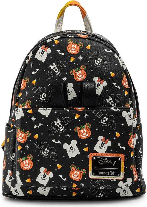 Immagine prodotto Loungefly Disney Mickey e Minnie Spooky Halloween zaino + fascia 27cm (6.50 l)