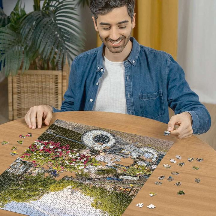 Produktbild Ravensburger Fahrrad und Blumen in Amsterdam (1000 Teile)