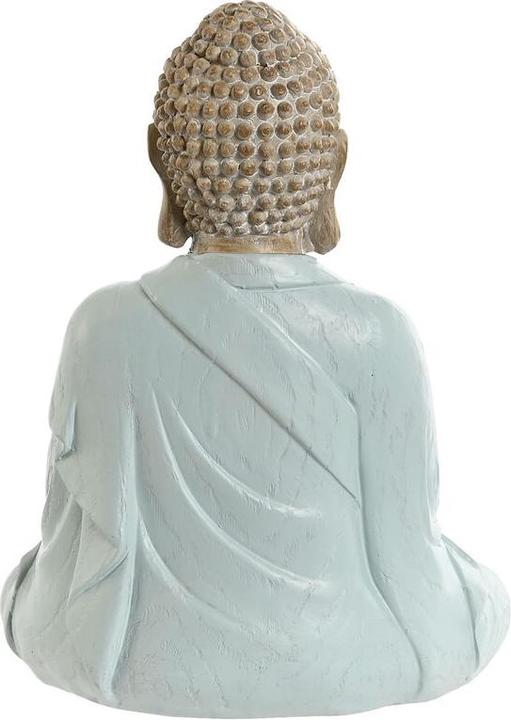 Produktbild Esprit Deko-Figur Home ESPRIT Weiss grün türkis Buddha Orientalisch 14 x 10,5 x 18,5 cm (3 Stück)