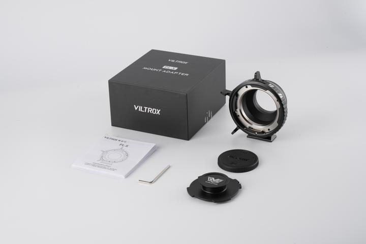 Actual product image Viltrox PL-L Mount Lens to Fujifilm X-Mount Cameras