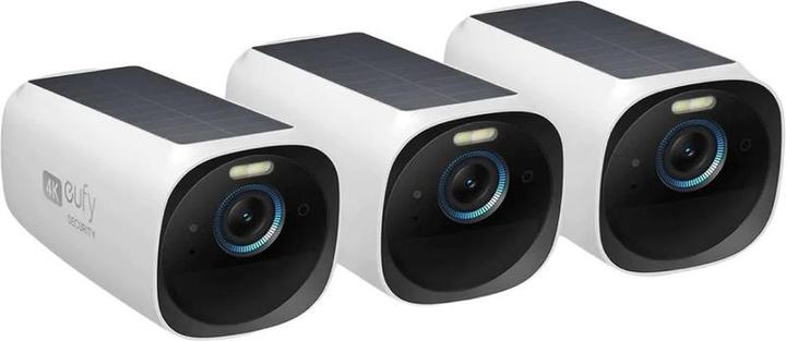 Immagine prodotto eufy Sicurezza - EUFYCAM 3 Telecamera aggiuntiva - Confezione da 3 - Bianco e nero, un pezzo, telecamera