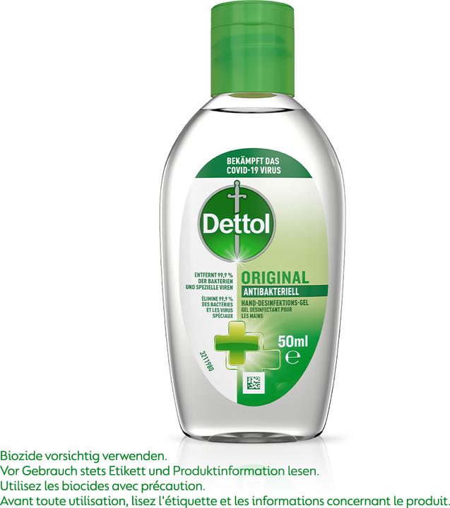Produktbild Dettol Hand Desinfektionsgel (50 ml)