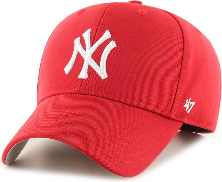 47 Brand HLB New York Yankees Kids Cap B-RAC17CTP-RD Rot Einheitsgrösse (One Size)