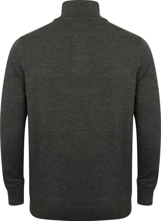 Produktbild Henbury 14 Zip Langarm Pullover (M)