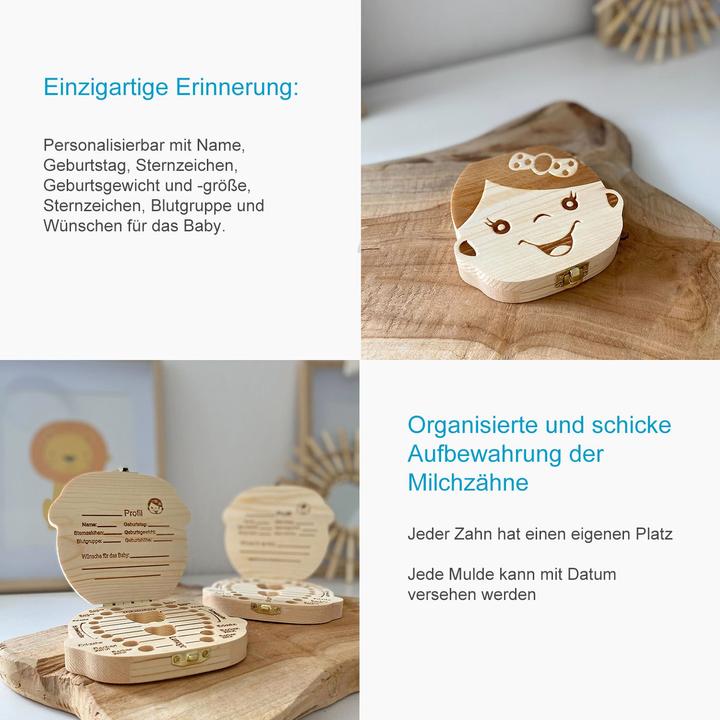 Produktbild Intirilife Milchzahndose für Mädchen