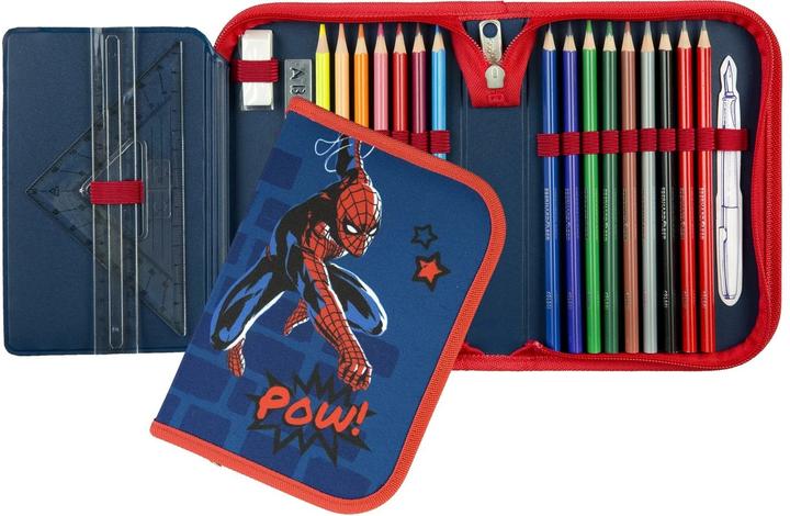Produktbild Scooli Etui gefüllt Spider-Man