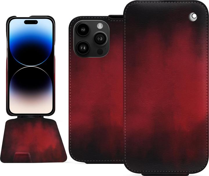 Actual product image Noreve Vertical leather shell (Apple iPhone 15 Pro Max)