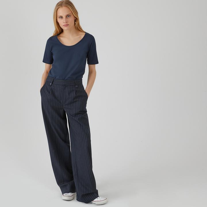 Immagine prodotto La Redoute Collections Maglietta con scollo rotondo (XS)