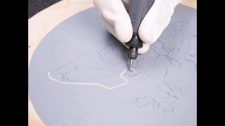 Actual product image Dremel Grinding set