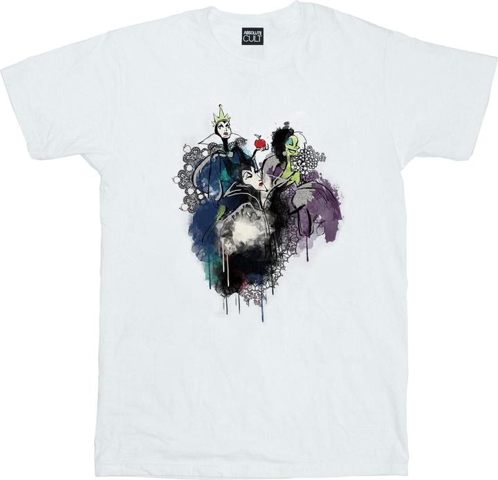 Disney Villains Sketch TShirt Mädchen