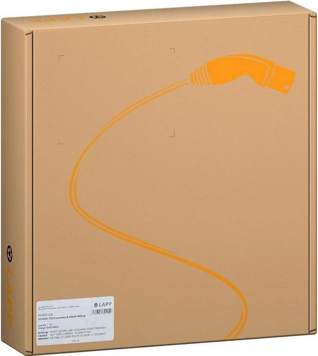 Produktbild Lapp Mobility EV-TYP2 Ladekabel HELIX 3-phasig (Typ 2, 22 kW, 33 A, 5 m)