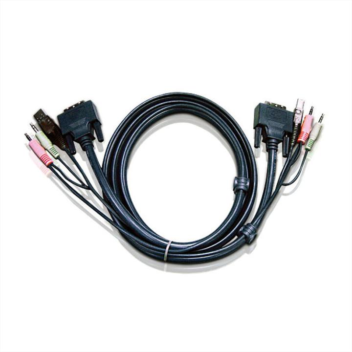 Actual product image Aten 2L-7D02UI Video / USB / Audio Cable