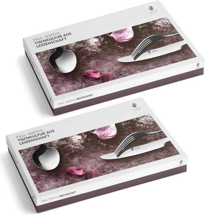 Produktbild Paul Wirths Bestecke Besteckset 0090 Pure (60 Stück, Besteck Set)