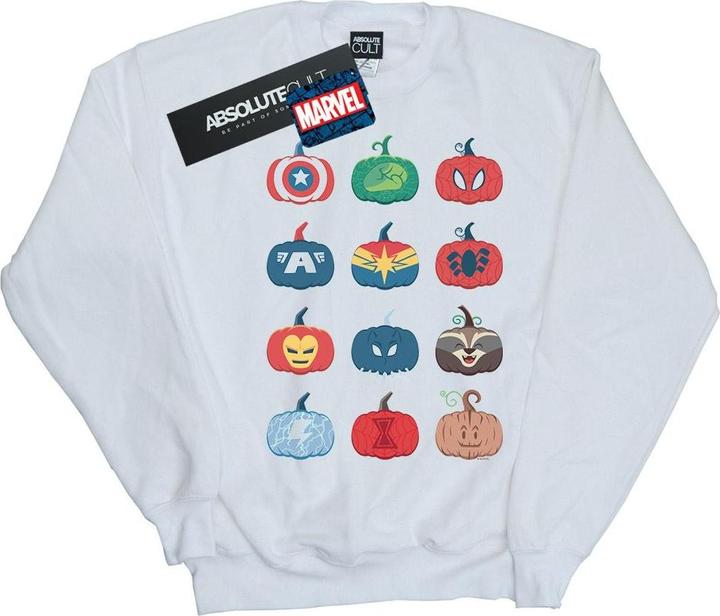 Avengers Pumpkin Icons Sweatshirt (L)