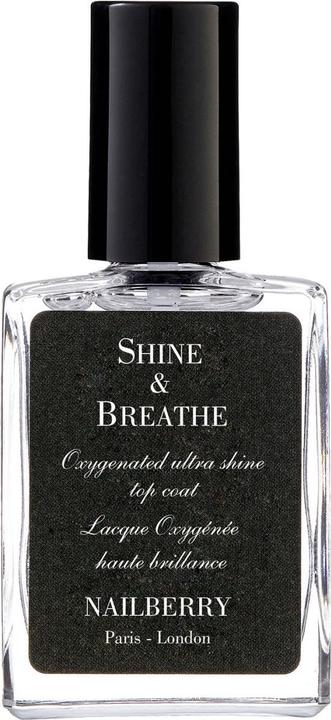Nailberry L'oxygéné Nail Care - Shine & Breathe (Trasparente, Topcoat)
