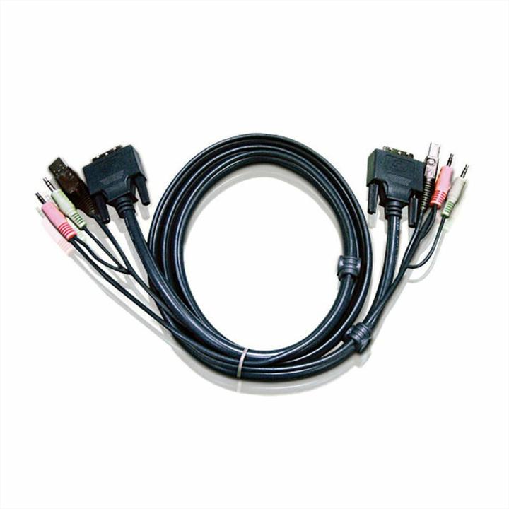 Actual product image Aten 2L-7D03UI DVI KVM Connector Cable