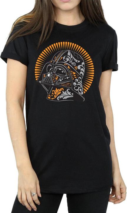Immagine prodotto Star Wars Darth Vader Dia De Los Muertos Maglietta Ampia Donna (L)