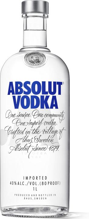 Actual product image Absolut Vodka (1 x 100 cl)