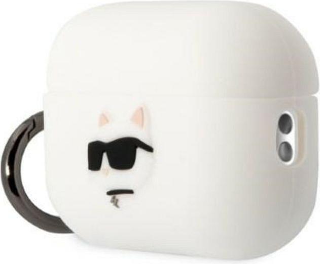 Produktbild Karl Lagerfeld Airpods Pro 2 Logo NFT Choupette Head Silicone Case (Kopfhörer Hülle)