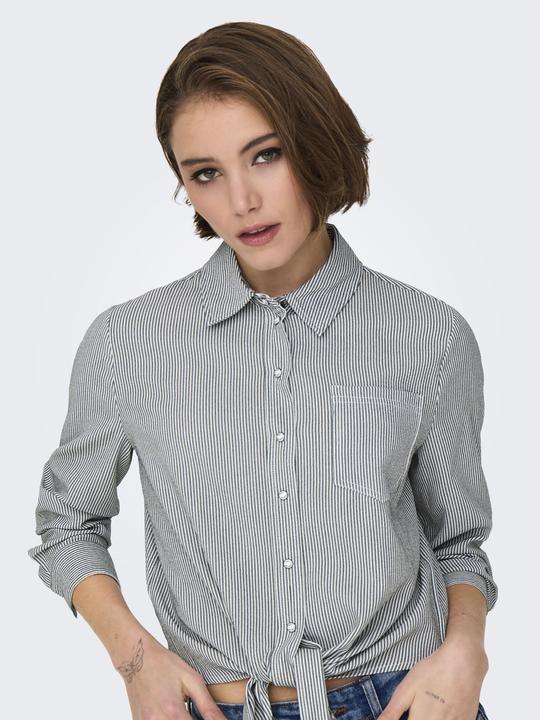 Image du produit Only Onllecey Ls Knot Shirt Noos Wvn (XS)