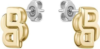 Hugo Boss Fashion gold-plated earrings Double B 1580562