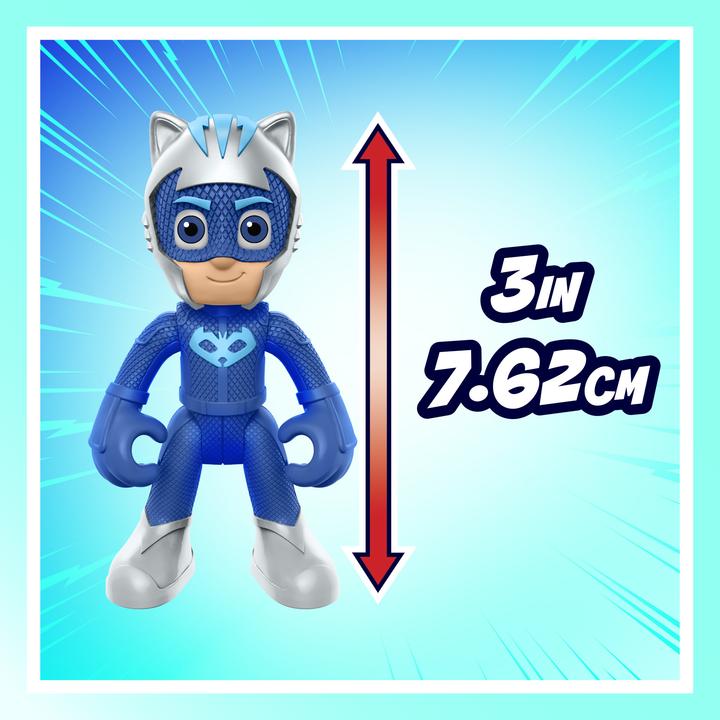 Image du produit PJ Masks Power Heroes Power Quarter, Set de jeu avec voiture et figurine, Jouets pour garçon