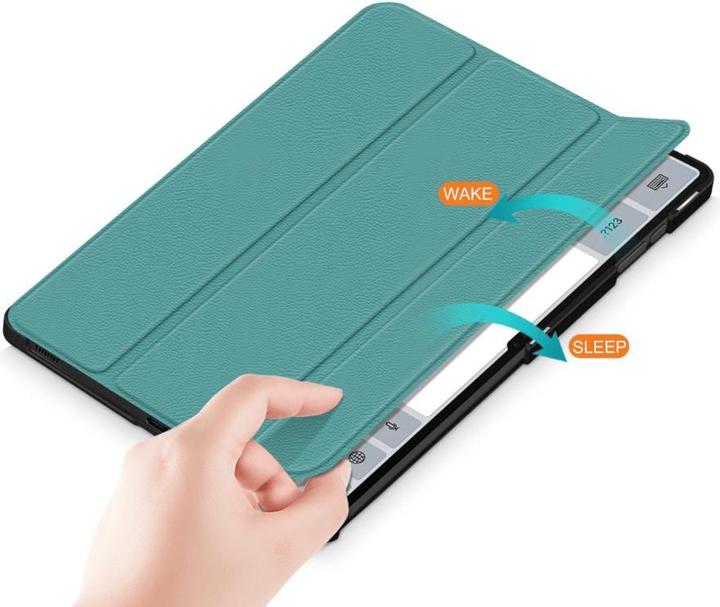 Produktbild Cover-Discount Galaxy Tab S9 Ultra - Tri-fold Smart Case türkis (Galaxy Tab S9 Ultra)