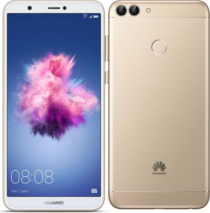 Huawei P Smart (32 GB, Gold, 5.65", Hybrid Dual SIM, 13 Mpx, 4G)