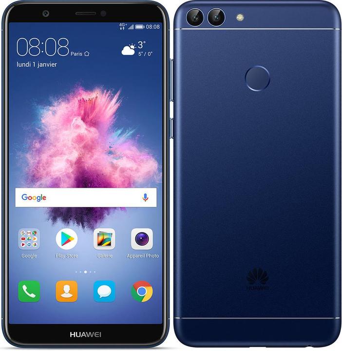 Actual product image Huawei P Smart (32 GB, Blue, 5.65", Hybrid Dual SIM, 13 Mpx, 4G)