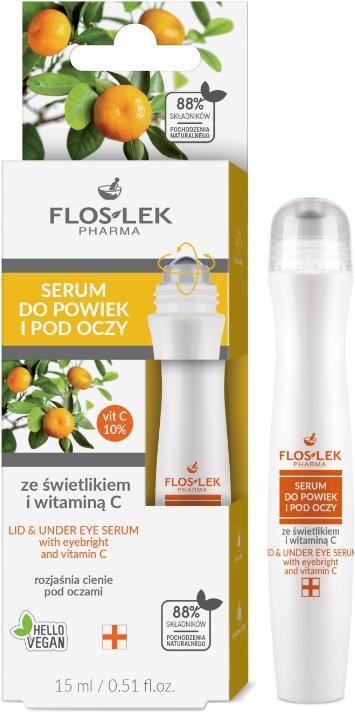 Produktbild Floslek Augen- und Unteraugenserum mit Augentrost und Vitamin C 15 ml (15 ml)
