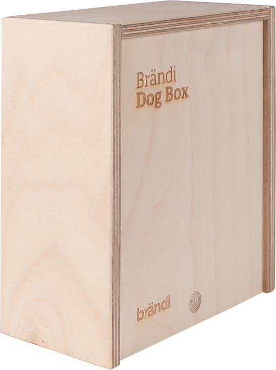 Immagine prodotto Brändi Scatola di legno per cani 3in1 (Inglese, Francese, Tedesco, Italiano)