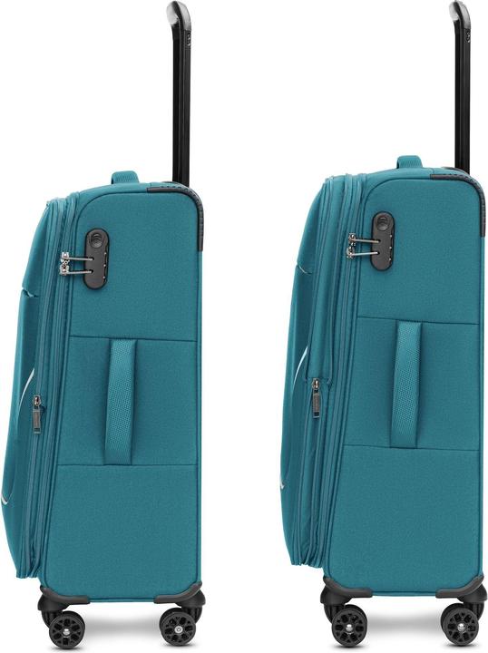 Actual product image Stratic taska 4-Rollen Trolley M 65 cm mit Dehnfalte (74 l, M (50 - 90l))