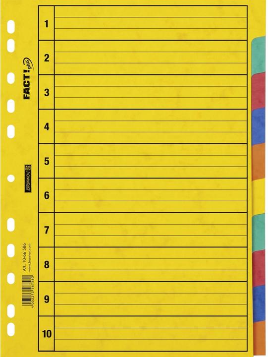 Actual product image Register A4 Fact Plus