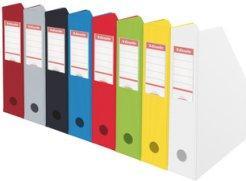 Produktbild Leitz Stehsammler Standard, DIN A4, Pappe, rot (B)100 mm mit PVC-Folie umschweisst, faltbar, mit Si (A4)