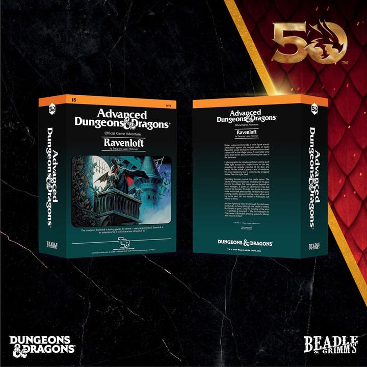 Produktbild Beadle & Grimm´s Dungeaons & Dragons Classic Module Würfel Set Ravenloft (7)