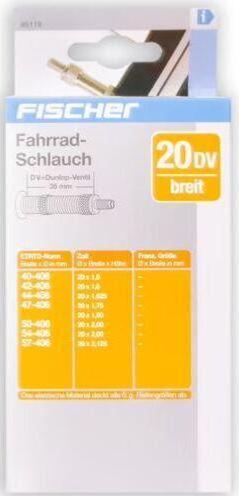 Produktbild Fischer Fahrrad-Schlauch (Dunlop (DV), 20", 35 mm)