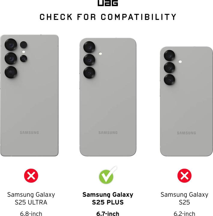 Actual product image UAG Monarch Pro (Samsung Galaxy S25+)