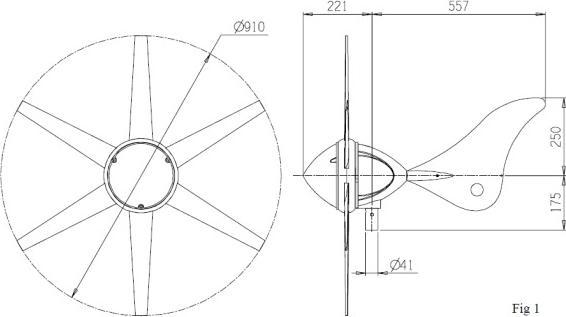 Image du produit Rutland 914i 24V (Câble solaire)