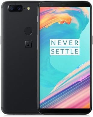 OnePlus 5t (64 GB, Midnight Black, 6", Dual SIM, 16 Mpx, 4G)