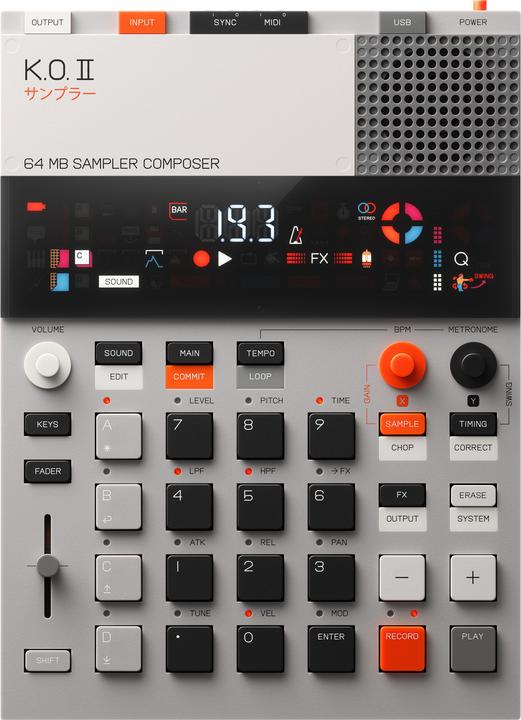 Image du produit Teenage Engineering EP–133 K.O. II (Échantillonneur)