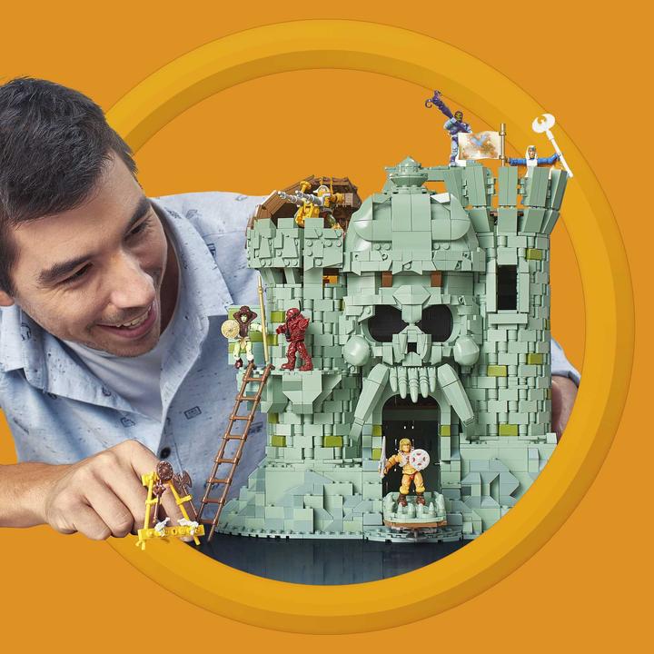 Actual product image Mega Construx Probuilder Masters of the Universe Castle Grayskull