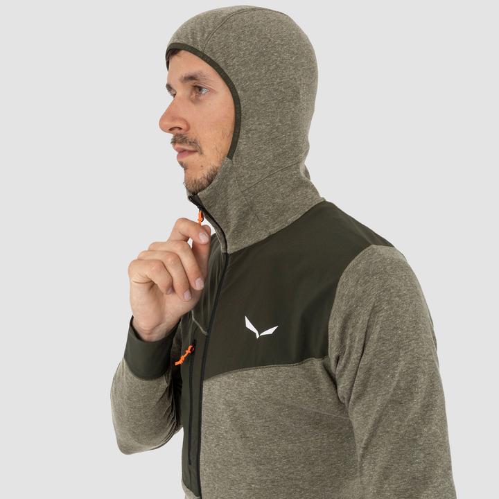 Immagine prodotto Salewa Maglietta Puez 2 Dry L/S con cappuccio e zip intera (M)