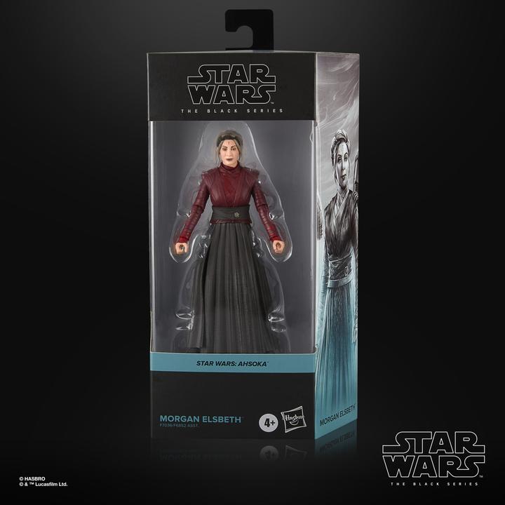 Actual product image Hasbro Star Wars: Ahsoka Black Series Action Figure Morgan Elsbeth 15 cm