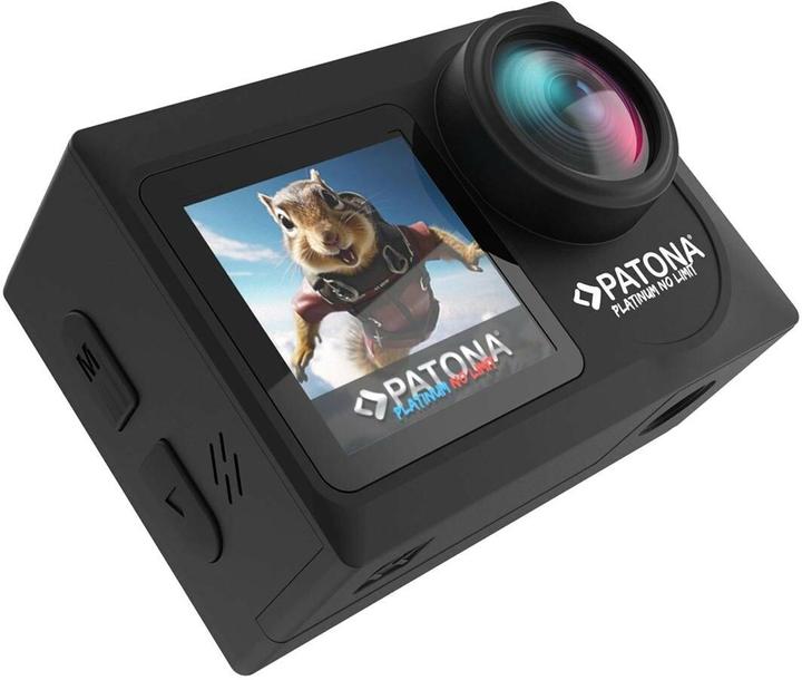 Produktbild Patona BIG SET Action Cam Life SL4 5K 120fps 64mp EIS 120° 6G Akkus+Dualladegerät+64GB Karte+Zubehör (60p, WLAN)